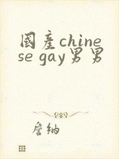 国产chinese gay男男封面