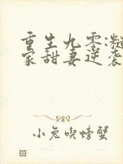重生九零:糙汉家甜妻逆袭超撩人全书
