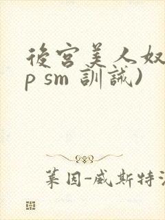 后宫美人奴(np sm 训诫)