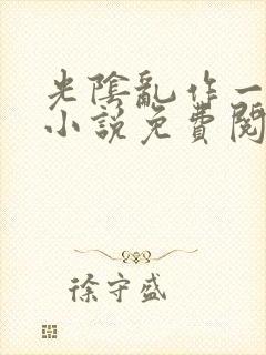 光阴乱作一团的小说免费阅读