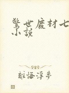 惊世废材七小姐小说