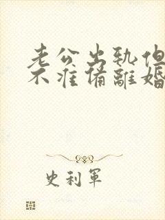 老公出轨但是我不准备离婚封面
