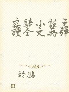 容辞小说免费阅读全文无弹窗封面