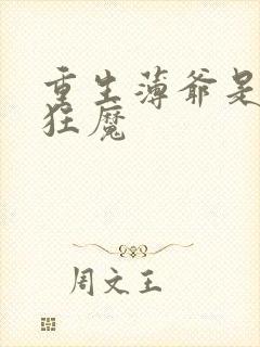 重生薄爷是宠妻狂魔