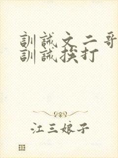 训诫文二哥书房训诫挨打封面