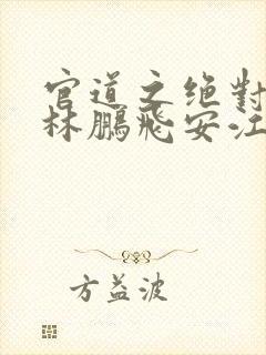官道之绝对权力林鹏飞安江 小说阅读
