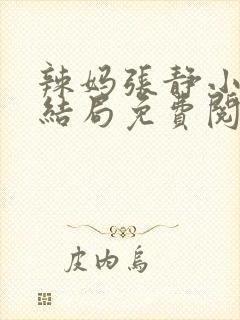辣妈张静小说大结局免费阅读