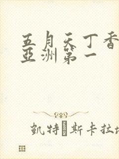 五月天丁香婷婷亚洲第一封面
