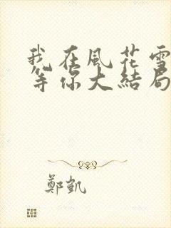 我在风花雪月里等你大结局