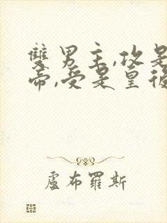 双男主,攻是皇帝,受是皇后
