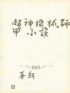 超神机械师齐佩甲 小说封面