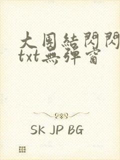 大团结闪闪发光txt无弹窗封面