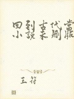 回到古代当皇子小说未删版下载txt封面