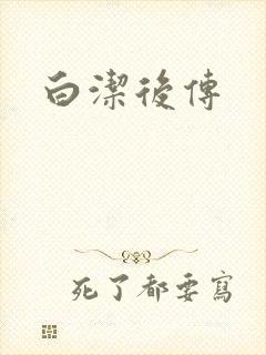 白洁后传