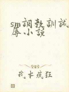 sm调教训诫羞辱小说