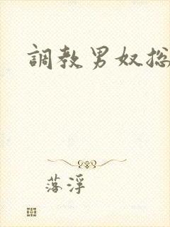 调教男奴总裁受