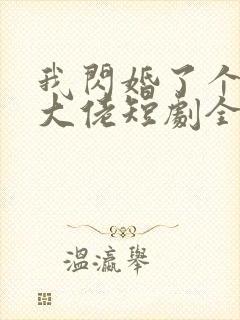 我闪婚了个财阀大佬短剧全集