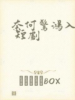 奈何惊鸿入我心 短剧封面