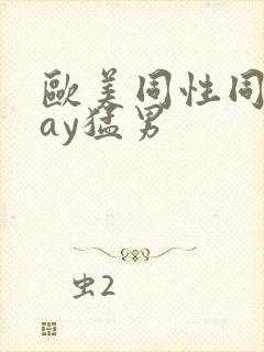 欧美同性同志gay猛男