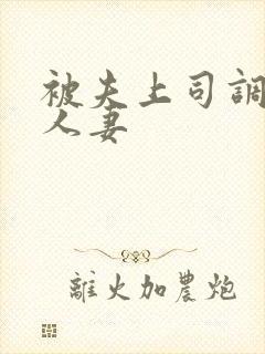 被夫上司调教的人妻