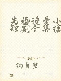 先婚后爱小甜妻短剧全集抢先看