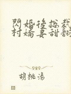 闪婚后总裁的农村娇妻甜翻了