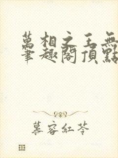 万相之王无弹窗笔趣阁顶点
