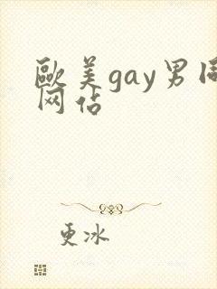 欧美gay男同网站