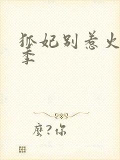 狐妃别惹火第二季