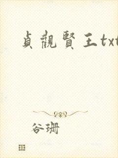 贞观贤王txt
