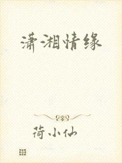 潇湘情缘封面