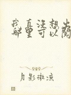 我真没想出名啊哪里可以阅读