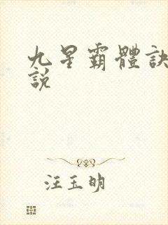 九星霸体诀 小说