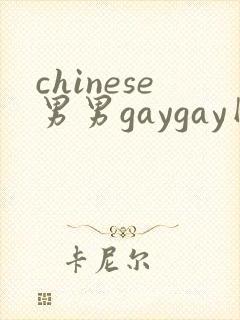 chinese男男gaygay网站