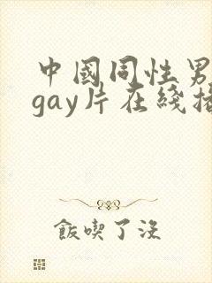 中国同性男男黄gay片在线播放