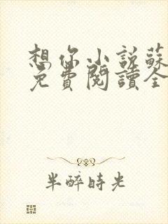想你小说苏玛丽免费阅读全文无弹窗