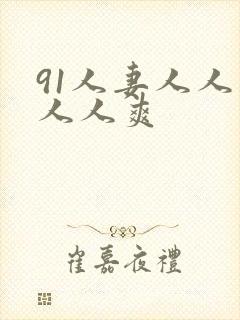91人妻人人妻人人爽