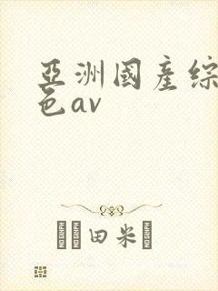 亚洲国产综合性色av