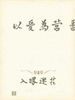 以爱为营 番外