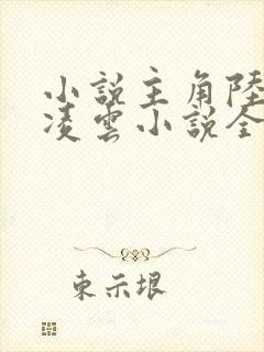 小说主角陆羽盛凌云小说全文免费阅读