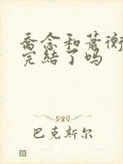 乔念和萧衡小说完结了吗封面