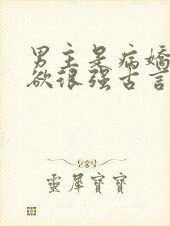 男主是病娇占有欲很强古言
