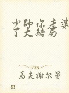少帅你老婆又跑了大结局
