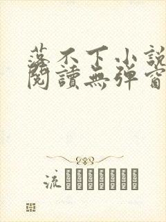 落不下小说在线阅读无弹窗