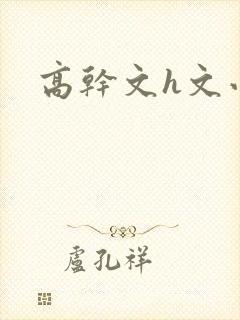 高干文h文小说封面