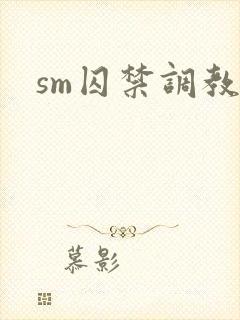 sm囚禁调教文