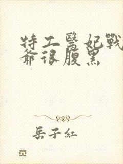 特工医妃战神王爷很腹黑封面