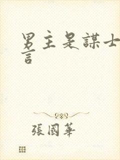 男主是谋士的古言
