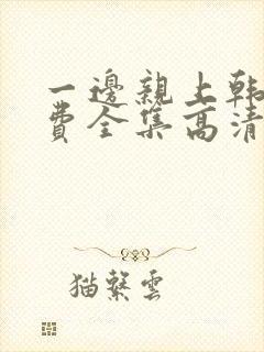 一边亲上韩剧免费全集高清在线观看封面