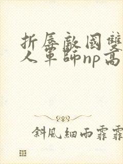 折辱敌国双性美人军师np高h封面